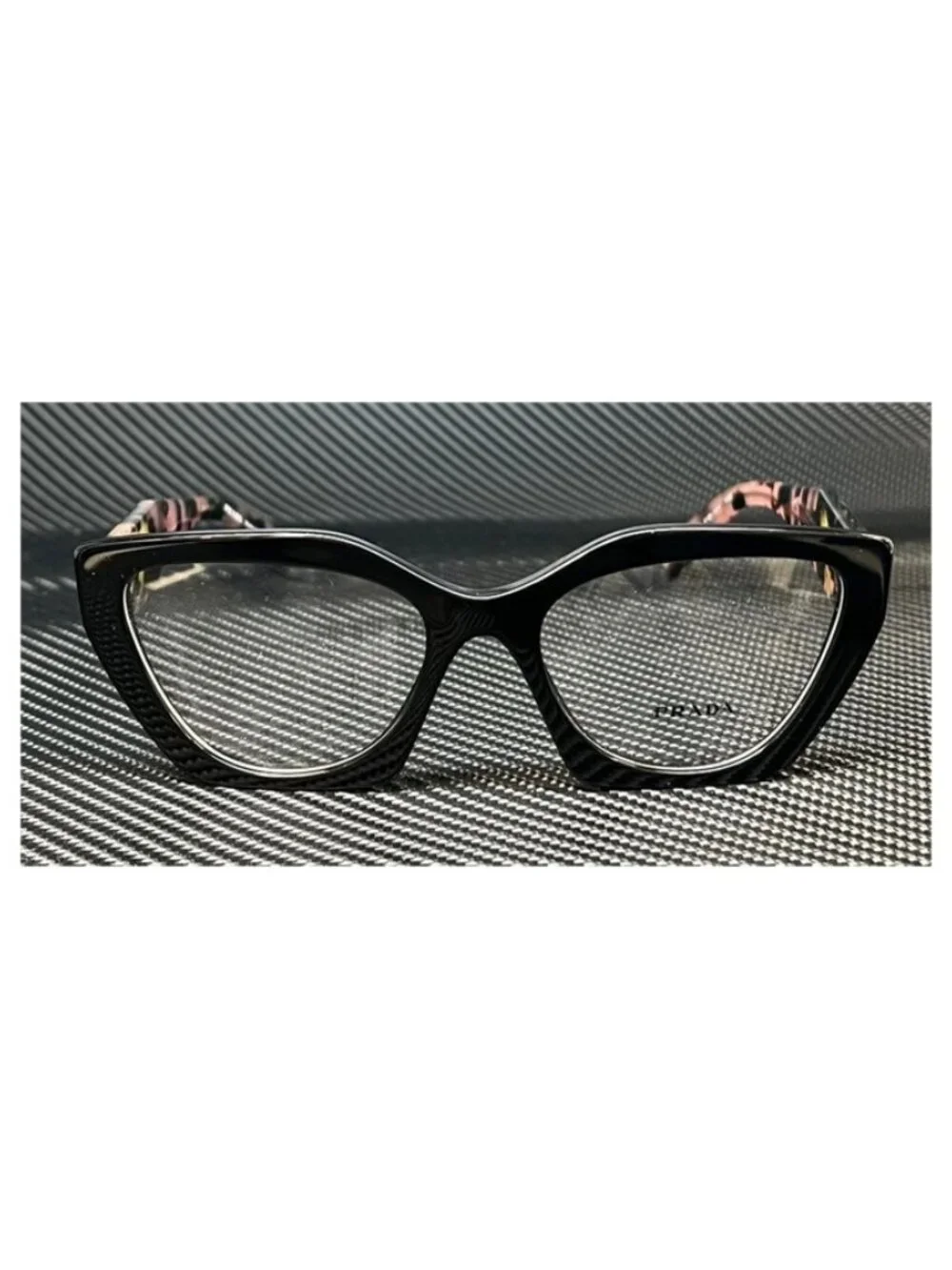 New PRADA Women  Black Eyeglasses  54- 18- 140